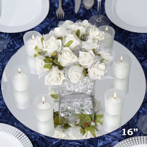 Wide round mirrors party - 16",